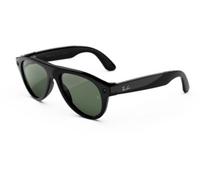 Meta - Lunettes Connectées Ray-Ban Gen 3 Aviator Noir Brillant Tran
