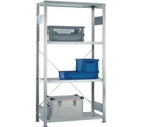 Meta Rayonnage emboîtable Grund galvanisé 2000x1000x500mm 4 tablettes charge admissible 150kg charge admissible par travée 1100kg - 94954