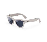 Meta Skyler 1 - Lunettes connectées IA Ray-Ban, Gris poudré brillant taille standard (Verre Transition)