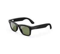 Meta Wayfarer 1 - Lunettes connectées IA Ray-Ban, Noir brillant taille standard (Verre Standard vert)