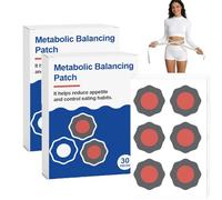 Metabalance Lot de 60 patchs minceur Metabalancepatch avec berbérine, autocollants pour l'équilibre métabolique, soin de la silhouette pour le ventre et la taille, pansements doux pour tous les types