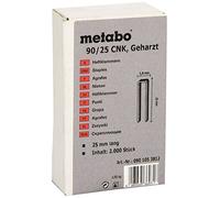 Metabo Agrafes METABO 90/25 CNK, résinées, galvanisées Quantité:1