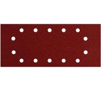 Metabo 10 feuilles abrasives 115x280 mmP 120bois+métalSérie professional "14 trous de serragepour scies à ruban"