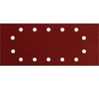Metabo 10 feuilles abrasives 115x280 mmP 240bois+métalSérie professional "14 trous de serragepour scies à ruban"