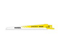 Metabo 100 lames de scie sabre, bois, série « professional », 150x 1,25 mm, HCS, 4,0 mm/ 6 DPP (631458000) Quantité:2