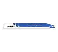 Metabo 2 lames de scie sabre « heavy metal premium » 225 x 0,9 mm, 1,4+1,8 mm/ 14+18 TPI - 628258000