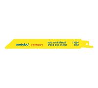 Metabo 2 Lames de scies sabres, B+M, flexible, 150 x 0,9 mm - 63109400