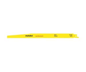 Metabo 2 Lames de scies sabres, bois, profes., 300 x 1,25 mm, 4,0 mm/ 6 TPI - 63112200