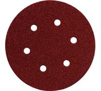 Metabo 25 feuilles abrasives auto-agrippantes, 150 mm, P 60, série "professional", pour bois et métal, pour ponceuses excentriques 5 pces