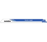 Metabo 25 Lames de scies sabres, métal, flexibles, 225 x 0,9 mm (628252000)