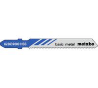 Metabo 25 lames de scie sauteuse "basic metal" 51/ 1,2 mm (623692000)