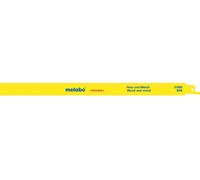 Metabo 25 lames de scies sabres, B+M, flexible, 300 x 0,9 mm