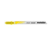 Metabo Lames de scie sauteuse pour bois Série professionnelle 74 HCS 2,5 mm – 25 pièces