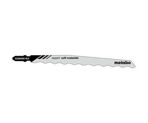 Metabo 3 lames de scies sauteuses, polyst., expert, 126 mm