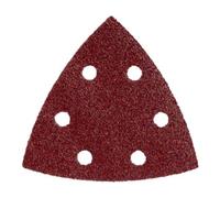 Metabo 5 feuilles abrasives auto-agrippantes 93 x 93 mm, P 180, série « professional », pour bois et métal, pour ponceuse à patin triangulaire metabo Quantité:5