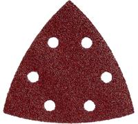 Metabo 5 feuilles abrasives auto-agrippantes 93x93 mmP 180Série professional "pour bois et métalpour meuleuses triangulaires"