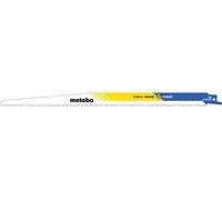 Metabo 5 Lames de scie sabre " heavy wood + metal " 300 x 1,25 mm, BiM, 3,2-5,1 mm/ 5-8 TPI 5 pces