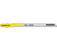 Metabo 5 Lames de scie sauteuse " clean wood " 91/ 3,0 mmHCS"