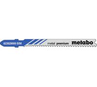 Metabo 5 Lames de scie sauteuse "metal premium" 66/ 1,9-2,3 mm, progressives, BiM, avec pointe plongeante 5 pces