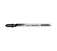 Metabo 5 lames de scies sauteuses, aluminium + métaux non ferreux, série "expert", 74/ 3,0 mm, HSS metabo Quantité:5