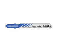 Metabo 5 lames de scies sauteuses, métal, série "classic", 51/ 2,0 mm, HSS metabo Quantité:5