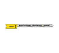 Metabo 5 lames de scies sauteuses U, bois, série "professionel", 52/ 1,3 mm, HCS, tige universelle metabo Quantité:5