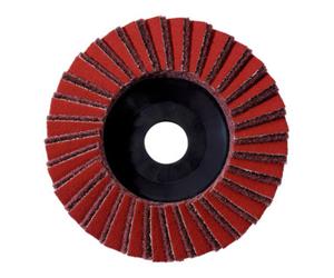 Metabo 5 plateaux abrasifs à lamelles combinés 125 mm, moyens, « KLS », en fibres et papier abrasif metabo Quantité:5