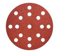 Metabo 50 feuilles abrasives auto-agrippantes 125 mm, P80, bois + métal, « Multihole » metabo Quantité:50