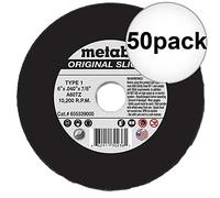 Metabo 55-339 Lot de 50 roues coupantes 15,2 x 7/8" x 0,040