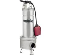 Metabo 6.04114.00 SP 28-50 S Inox Pompe submersible pour eaux chargées 28000 l/h 12 m