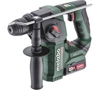metabo 600207500 Marteau léger SDS Plus Motor Alimentation par Batterie sans Balais 12V 2X 2,0Ah Li-ION PowerMaxx BH 12 BL 16 maletín 145, Couleur
