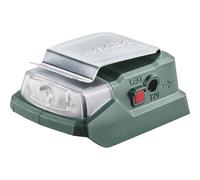 metabo 600298000 - Lampe de Poche et Chargeur connection USB (pour Batterie) PowerMaxx PA 12 Noir