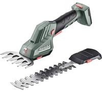 Metabo 601608850 PowerMaxx SGS 12 Q sans fil Cisaille à gazon, Sculpte-haie sans batterie 12 V