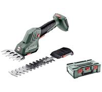 Metabo Sculpte-haie et cisaille à gazon sans fil SGS 18 LTX Q, metaBOX 145 L, sans batterie, ni chargeur - 601609840