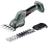 Metabo Sculpte-haie et cisaille à gazon sans fil SGS 18 LTX Q, carton, sans batterie, ni chargeur - 601609850