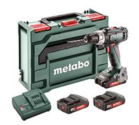 metabo 602317540 - Taladro percutor a bateria 18V / 3x 2,0 Ah Li-Ion SB 18 L - portabrocas 13 mm con maletín