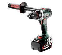 METABO 602358650 - Taladro atornillador motor sin escobillas a batería 18V 5,2Ah Li-Ion BS 18 LTX BL I