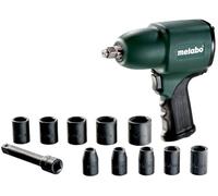 metabo 604118500 - Visseuse à Percussion pneumatique DSSW 360 Set demande d'air 6 l/sec avec Mallette Vert