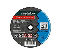 METABO 616115000 - Disco de tronzar para amoladora angular Flexiamant Super A36-T Metal plano Ø 230 x 2,5 x 22,22 mm