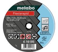 Metabo 616182000 Disque à tronçonner 125 mm 25 pc(s) Tôle, Profilés