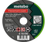 Metabo 616195000 Disque à tronçonner 115 mm 25 pc(s) Carrelage, Brique réfractaire, Céramique