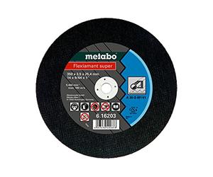METABO 616202000 - Disco de tronzar Flexiamant Super A30-S Metal plano Ø 300 x 3,0 x 25,4 mm (Envase de 10 Ud)