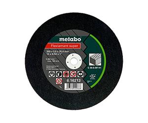 METABO 616212000 - Disco de tronzar Flexiamant Super C30-S Piedra plano Ø 300 x 3,0 x 25,4 mm (Envase de 10 Ud)