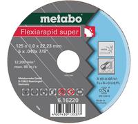 Metabo 616219000 Disque à tronçonner à moyeu déporté 115 mm 25 pc(s) acier