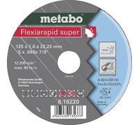 Metabo 616220000 Flexiarapid super Disque abrasif Diamètre 125 mm Ø de perçage 22.23 mm 25 pc(s)