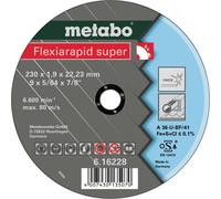 Metabo 616228000 Disque à tronçonner 230 mm 25 pc(s) acier inoxydable