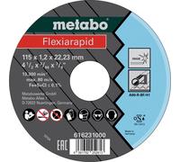 Metabo 616231000 Disque à tronçonner 115 mm 25 pc(s) acier inoxydable (antirouille)