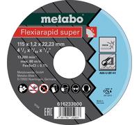 Metabo 616233000 Disque à tronçonner 115 mm 25 pc(s) acier inoxydable (antirouille)