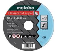 Metabo 616234000 Disque à tronçonner 125 mm 25 pc(s) acier inoxydable (antirouille)