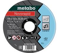Metabo 616315000 Disque à tronçonner 115 mm 25 pc(s) Tôle